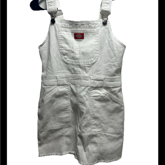 Dickies white womens overall dress - Picture 1 of 4